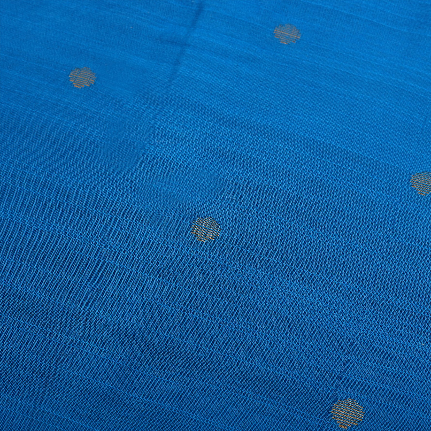 Boys’ festive Sky blue silk butta shirt with ivory dhoti & golden zari border. Traditional yet comfy outfit for ages 6M–5Y.