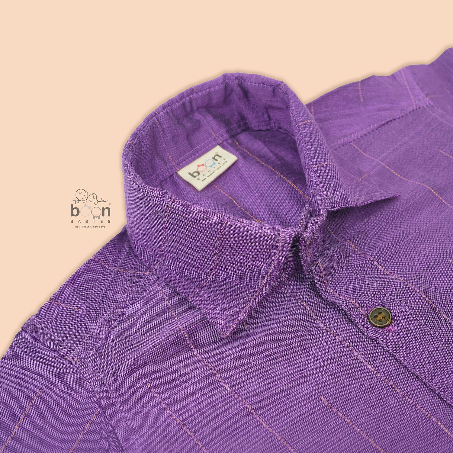 Lavender Purple Silk Boys Ethnic Shirt & Dhoti Set – Soft & Regal Tradition