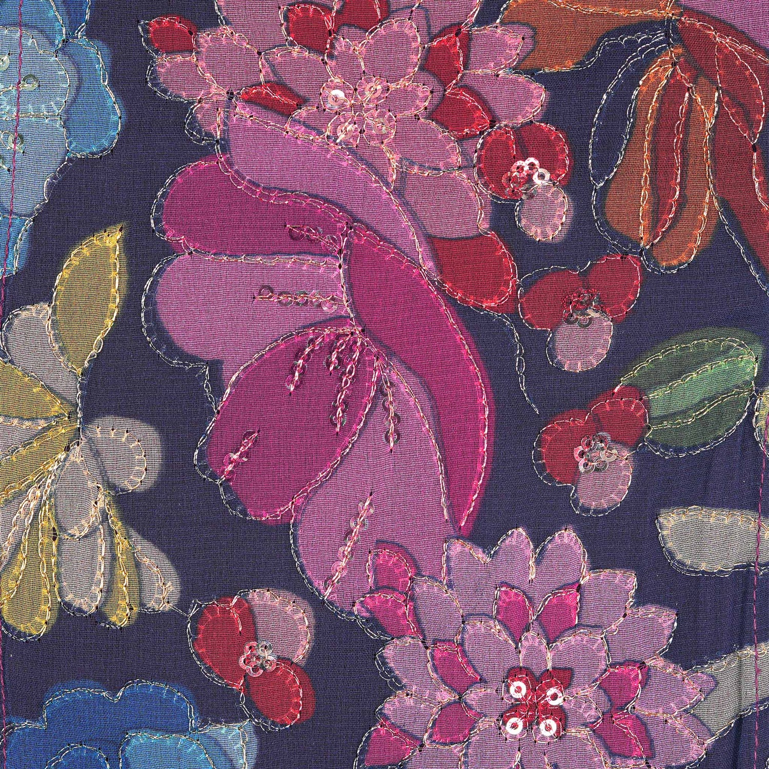 Boys’ traditional outfit featuring a purple silk shirt with floral jacquard panel and cream pattu dhoti with golden border – by Boon Babies, for ages 12 months to 5 years.