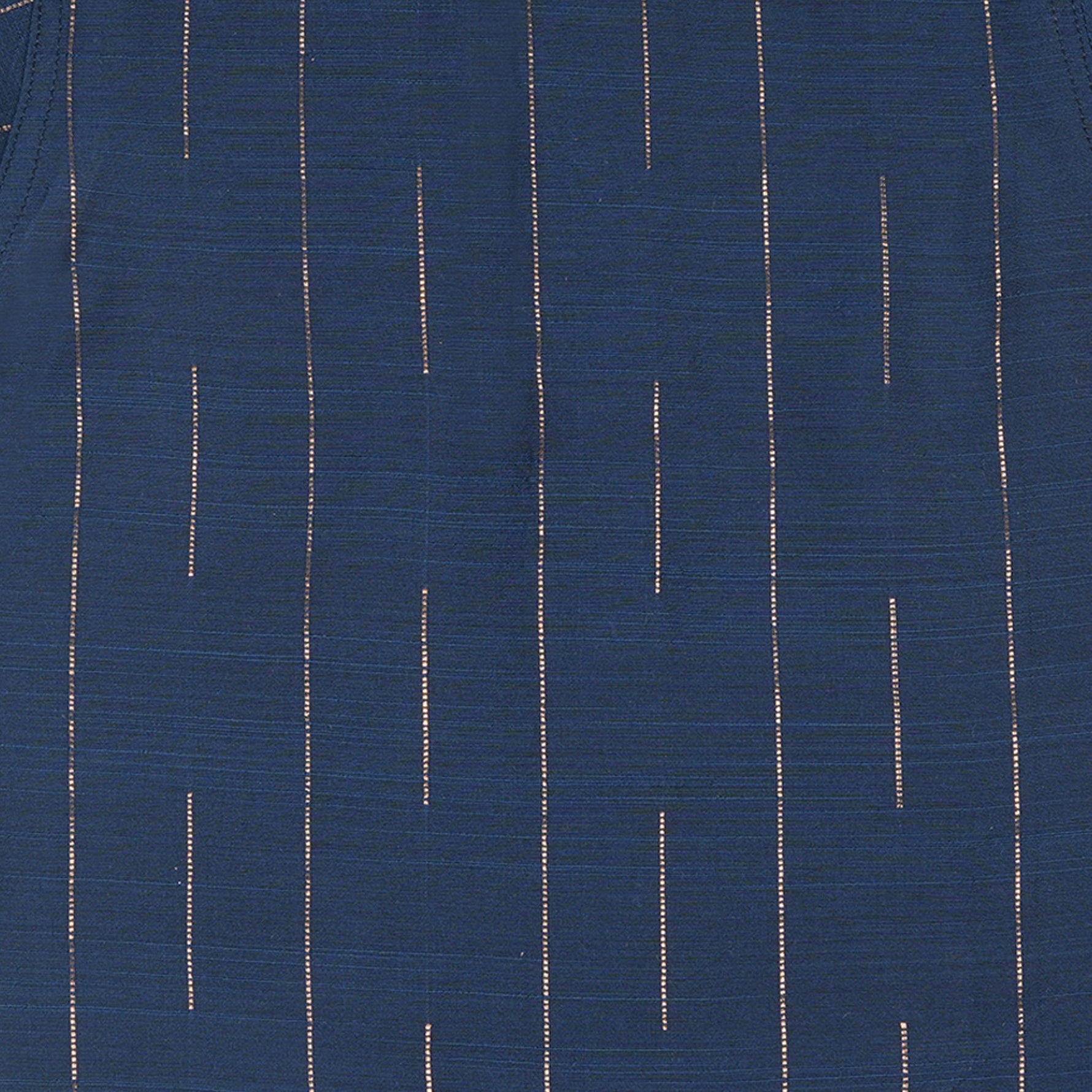 Teal blue checked silk shirt with Chinese collar and white dhoti with gold border – festive ethnic outfit for baby boys from Boon Babies.
