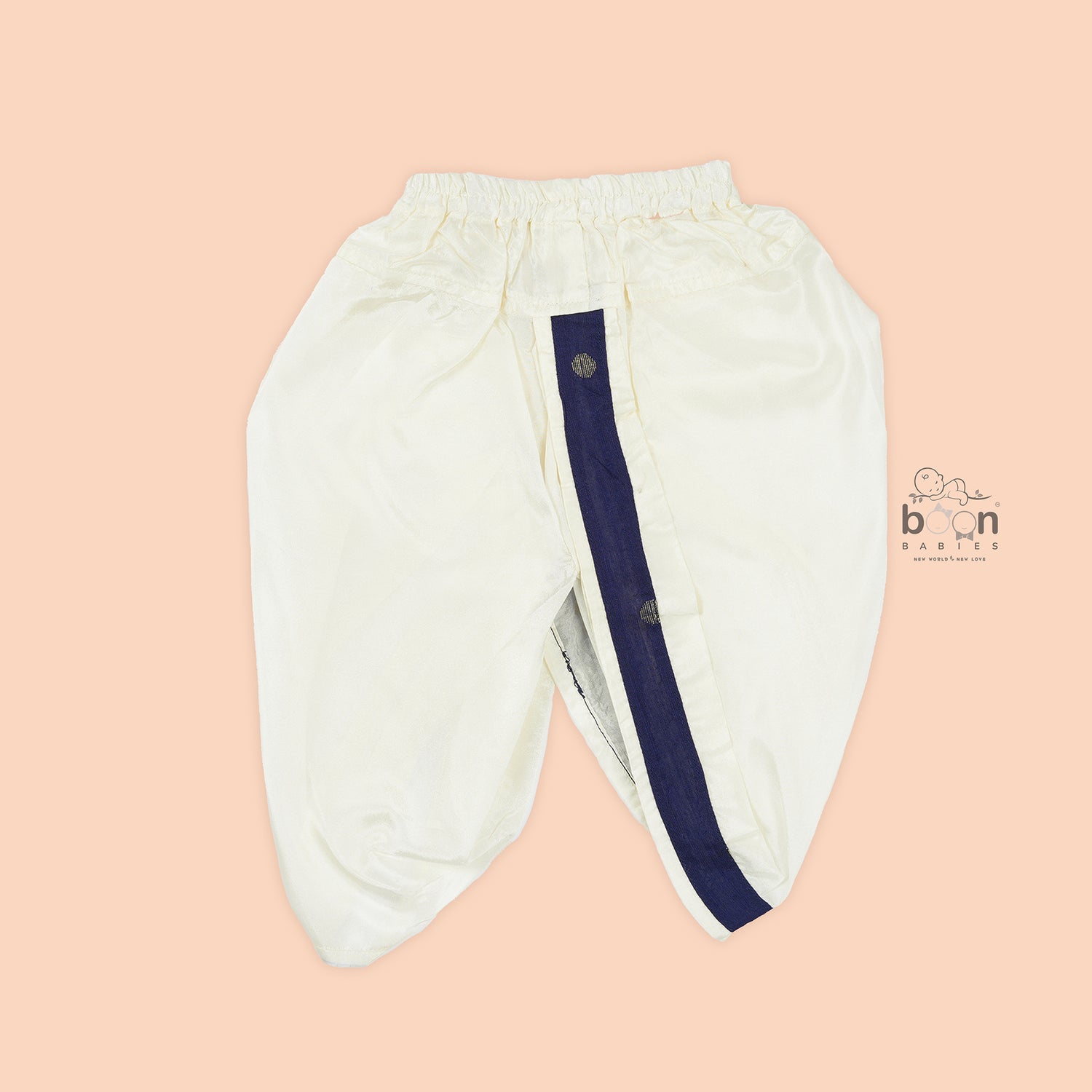 Classic Indigo blue panjagajam set for baby boys aged 6M–3Y – elegant, festive, and photo-ready.