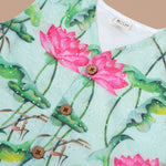 Lotus Garden Printed Girls Co-Ord Set Boon Babies